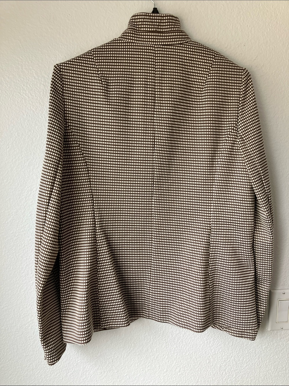Rag & Bone Slade Blazer in Brown Window Pane Blazer Size 10 - Picture 4 of 4